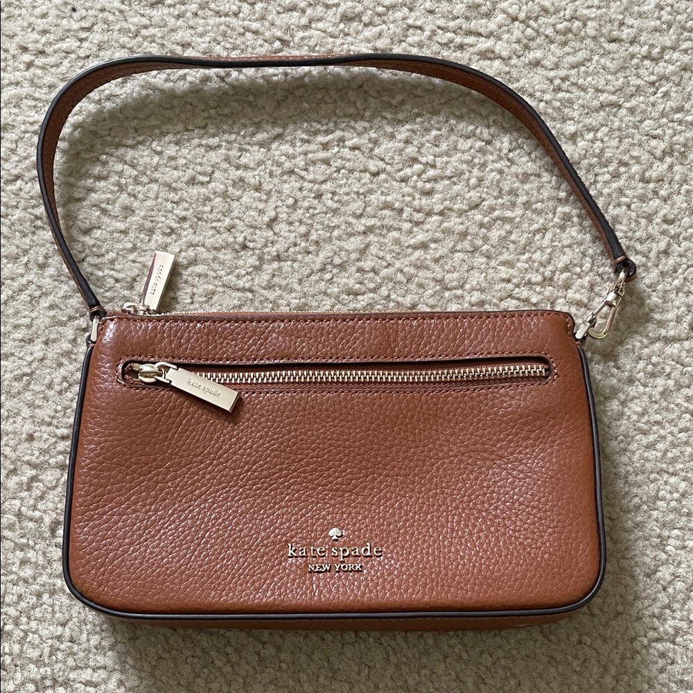 Kate Spade Tan Leather Shoulder Bag